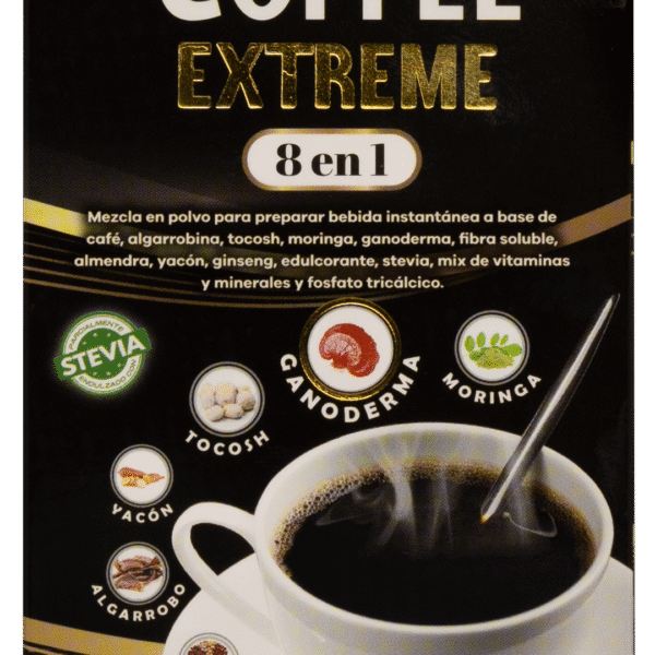 Coffee Extreme con Ganoderma en CAJA