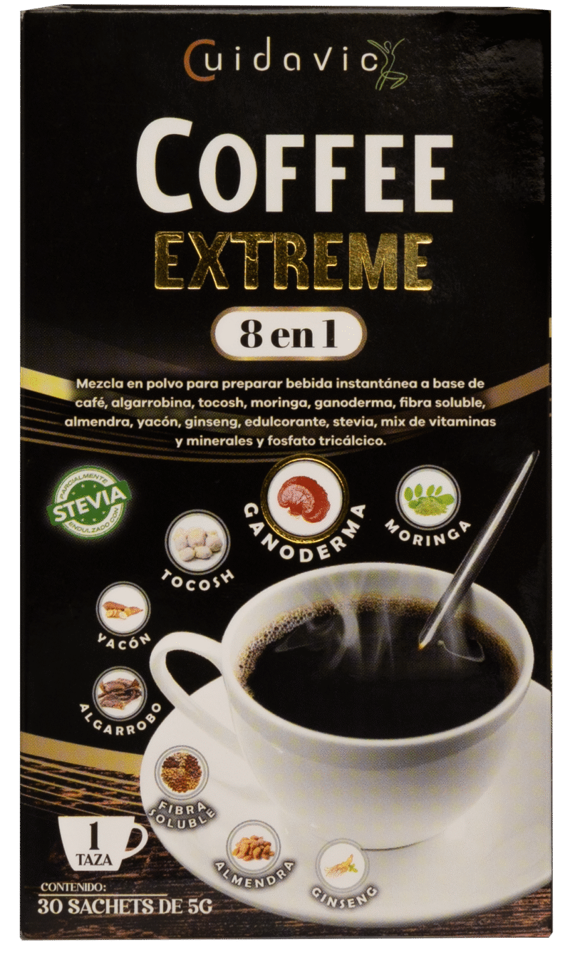 Coffee Extreme con Ganoderma en CAJA
