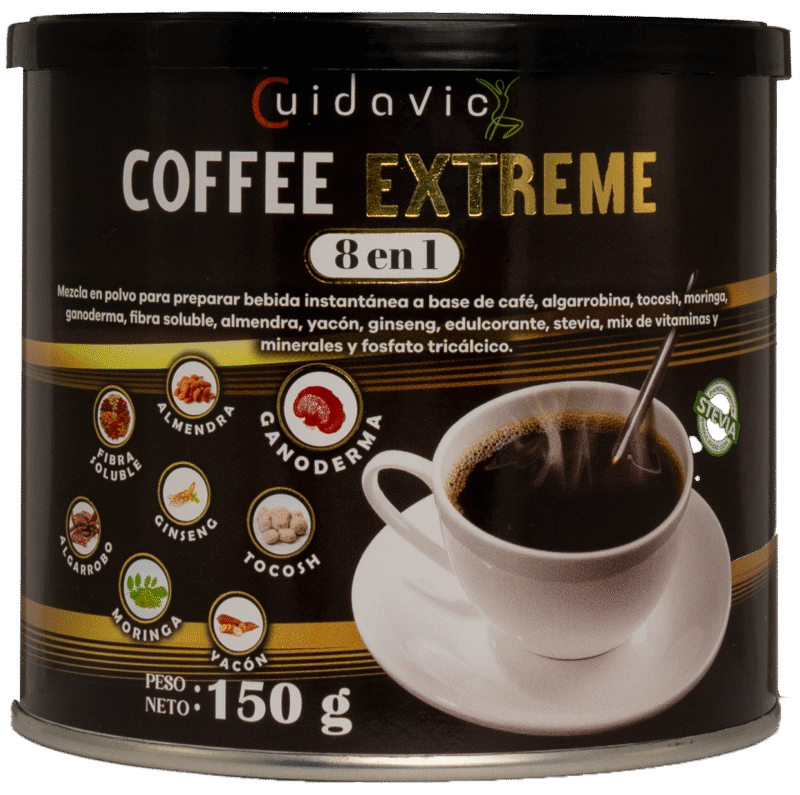 Coffee Extreme con Ganoderma en LATA